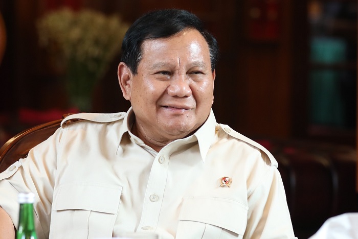 Menteri Pertahanan RI, Prabowo Subianto. (Facbook.com/@Prabowo Subianto)
